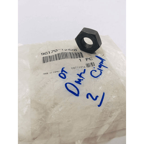 tuerca de cigueñal dt125 ybr250 original 5