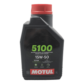 aceite motul 5100 15w50 semisintetico 4t