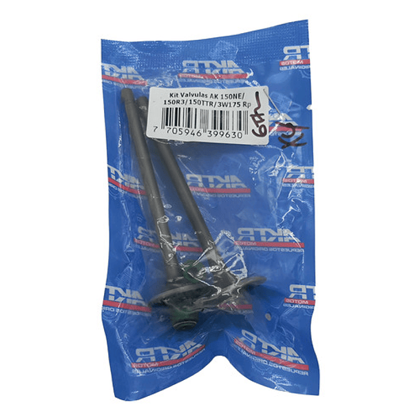 valvulas akt150evo/tt/sigma con sellos original 1