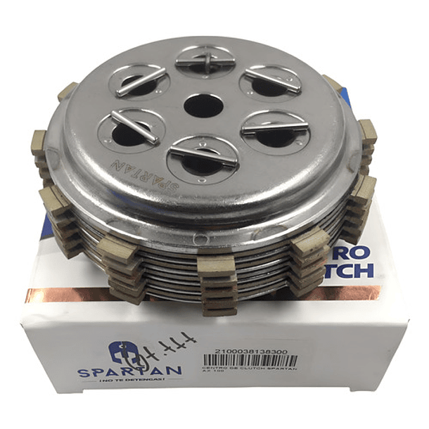centro clutch ax100 completo spartan 1