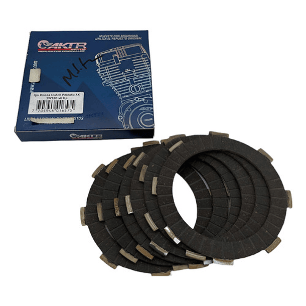 disco de clutch 3w200 motocarro grueso original 1