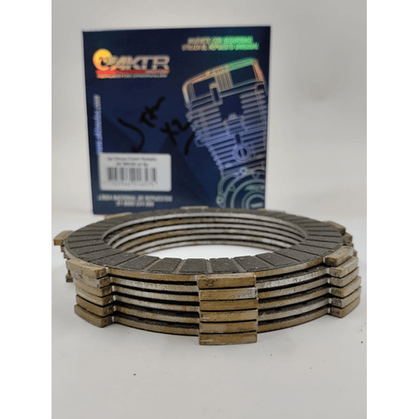 disco de clutch 3w200 motocarro grueso original 5