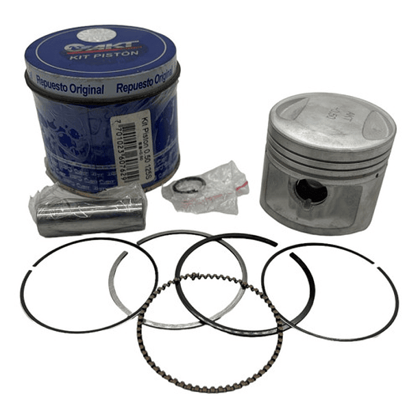 kit piston akt125s-sl mv 15mm alto 0.50 original 1