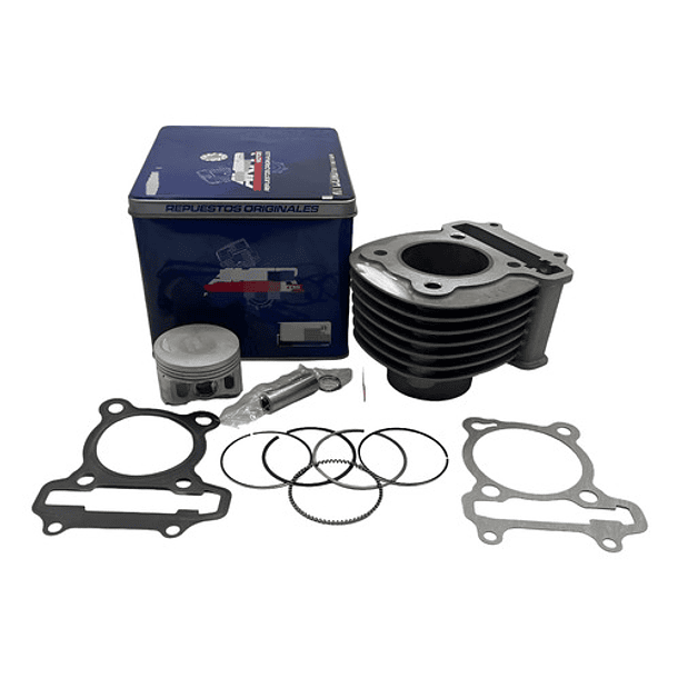 kit cilindro akt150 scoter 13mm bajo original akt 1