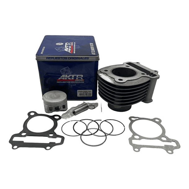 kit cilindro akt150 scoter 13mm bajo original akt 3