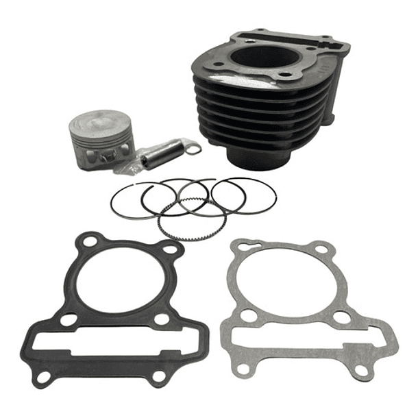 kit cilindro akt150 scoter 13mm bajo original akt 4