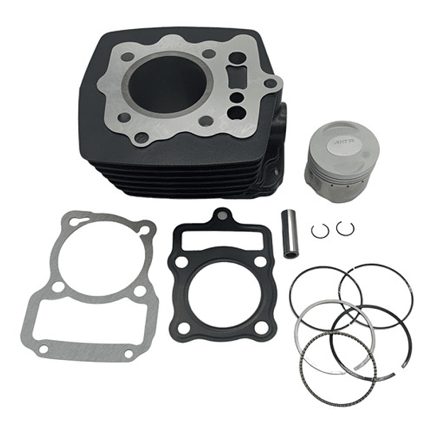 kit cilindro akt125 nkd ttr125 bross 13mm bajo original akt 1
