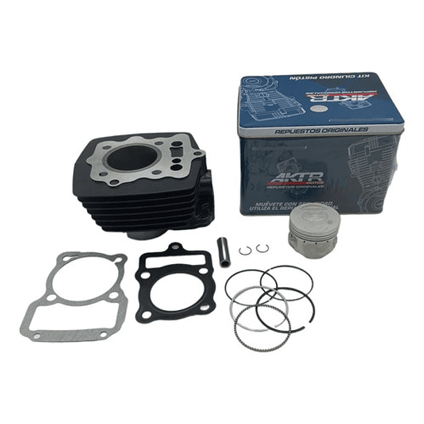 kit cilindro akt125 nkd ttr125 bross 13mm bajo original akt 4