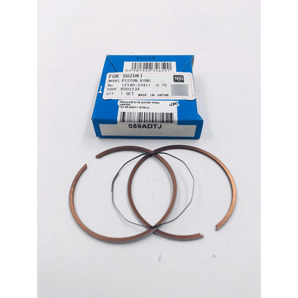 anillos ax100 0.75 tkrj + 3