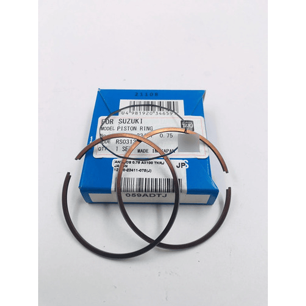 anillos ax100 0.75 tkrj + 4