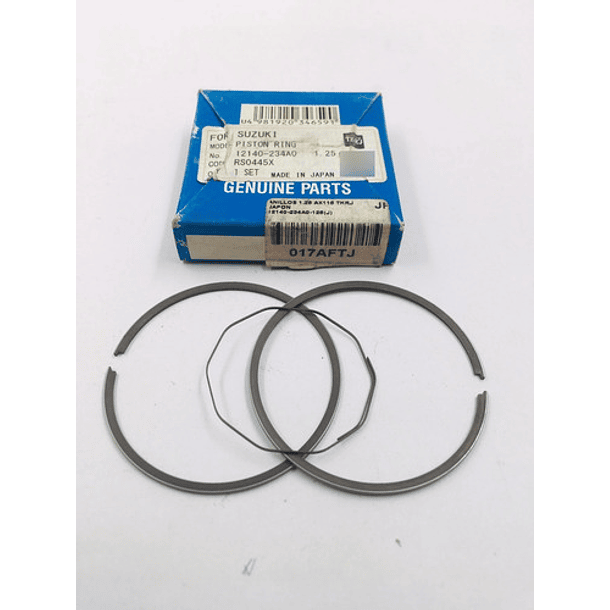 anillos ax115 1.25 tkrj + 6