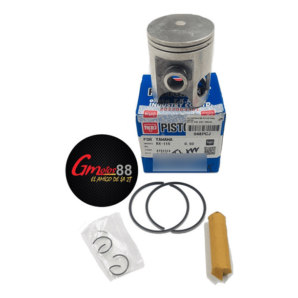 kit piston rx115 0.50 tkrj + 2