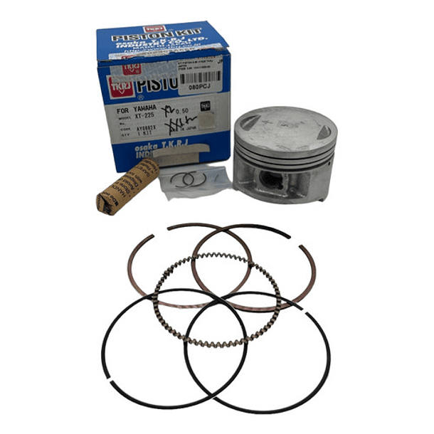 kit piston xt225 0.50 tkrj + 4