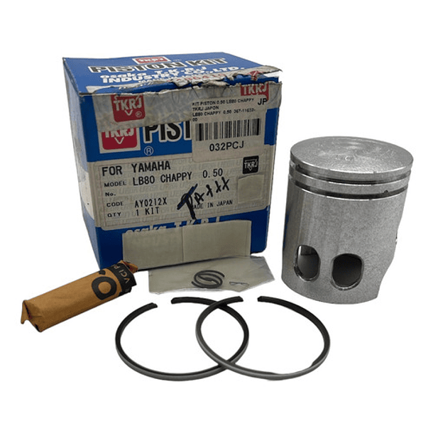 kit piston chappy 0.50 tkrj + 2