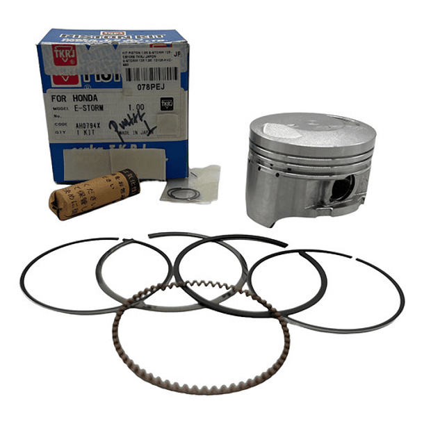 kit piston e-storm125-cb125e 10 tkrj + 1