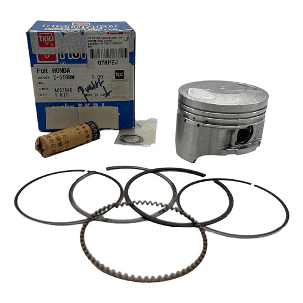 kit piston e-storm125-cb125e 10 tkrj + 2