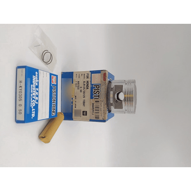 kit piston xlr125-cg125 titan 0.50 tkrj + 4