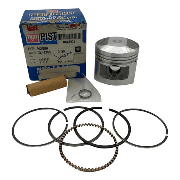 kit piston xl125s/akt125tt enduro 0.50 tkrj + 1