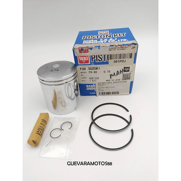 kit piston fr80 0.75 tkrj + 5