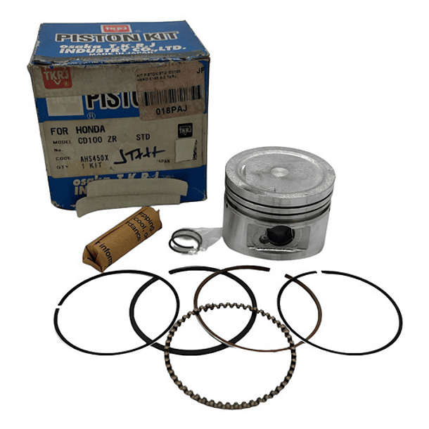 kit piston cd100/biz/eco deluxe std tkrj + 1