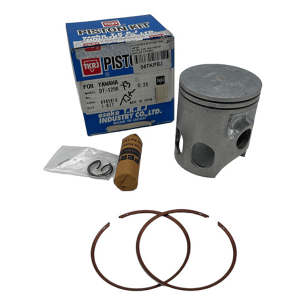 kit piston dt125 0.25 tkrj + 1