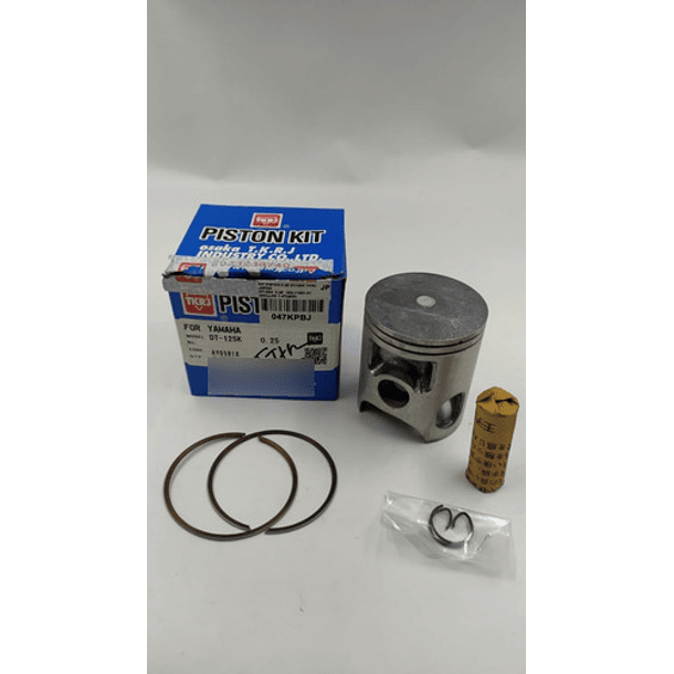 kit piston dt125 0.25 tkrj + 3