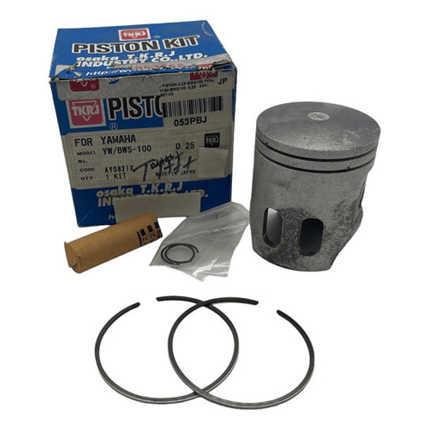 kit piston bws100 0.25 tkrj + 2