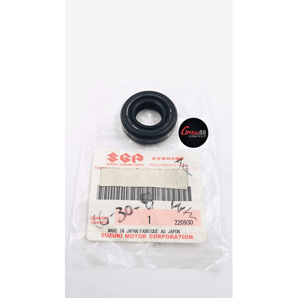 retenedor eje patada ax100 16-30-8 original 2