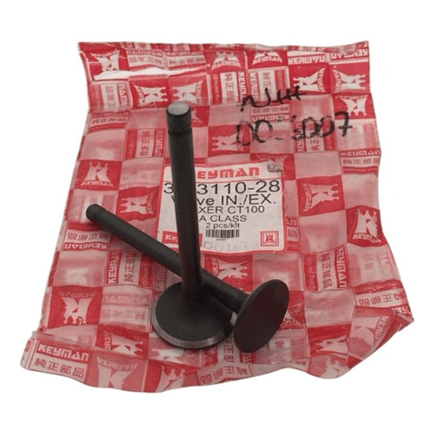 valvulas boxer ct-platino 100 keyman 2