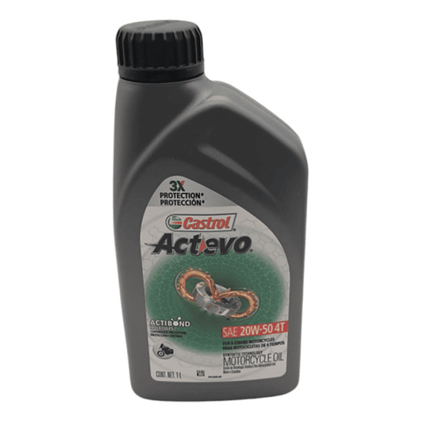 aceite castrol actevo 20w50 1