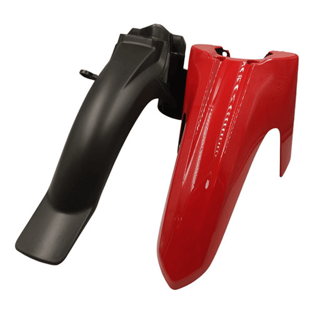 guardabarro delantero cripton 115 rojo mn 2 piezas 1