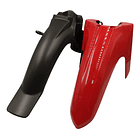 guardabarro delantero cripton 115 rojo mn 2 piezas 4
