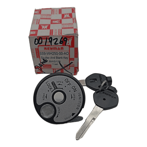tapa suiche de encendido bws125 keyman 3