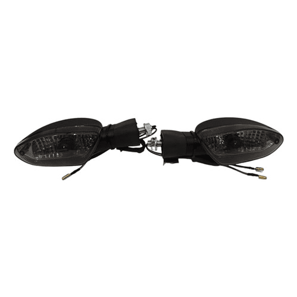 Par De Direccionales Nkd-125 Akt // Kontrol // Negro 2