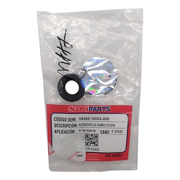 Retenedor 12-22-9 Cambio Ax100-besht-gn-gs-ax4 Sukiparts 1