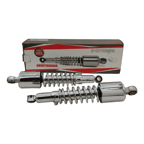 Amortiguadores Gn-125 ((duramax)) Cromado 1