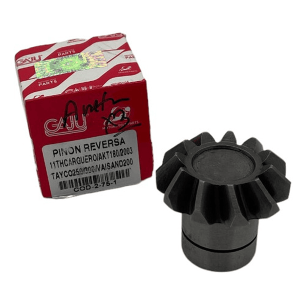 Piñon De Caja Reversa Motocarro 11 Dientes Gaju  1