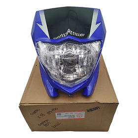 Careta Xtz125 Azul Completo Kanuni