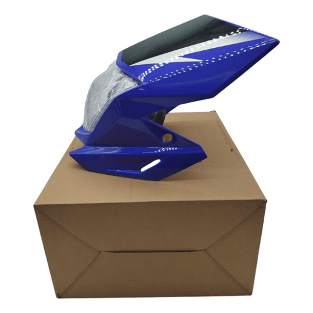Careta Xtz125 Azul Completo Kanuni 2