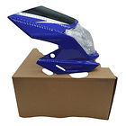 Careta Xtz125 Azul Completo Kanuni 3