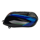Tanque De Gasolina Boxer Ct Negro Con Calca Azul Knt 2