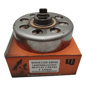 Campana De Clutch Best125-vivax 2 Patas Shanti