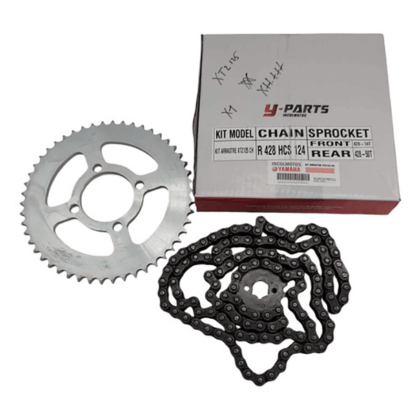 Kit De Arrastre Yamaha Xtz125 Xtz 125 Reforzado Yparts 1
