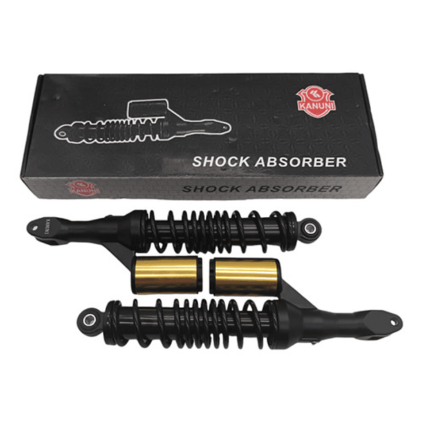 Amortiguador Trasero Bws 125 Rojo Dorado Duramax 2