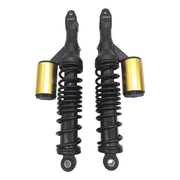 Amortiguador Trasero Bws 125 Rojo Dorado Duramax 3