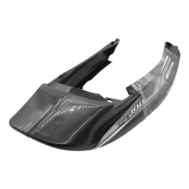 Cola Sillín Boxer100ct Negra Con Calcomanía Gris // Duramax Negra 1