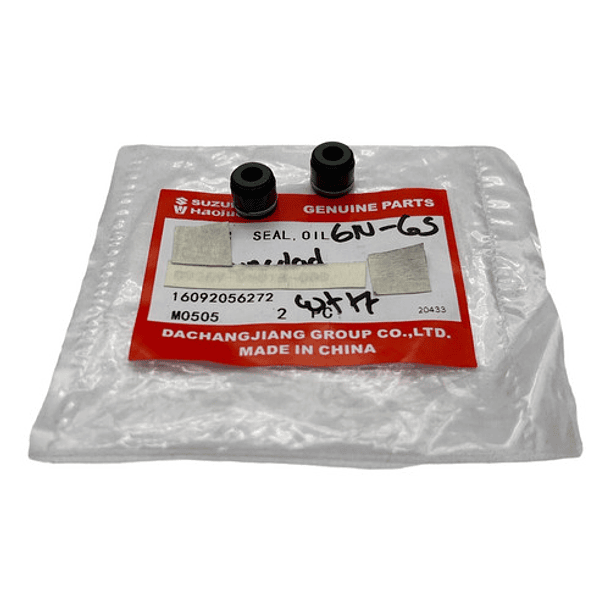 Sello De Valvula Gn-125h Suzuki // Original // Par 1