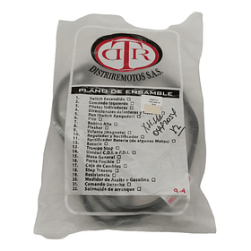 Ramal Electrico Platino-100 Auteco // Distriremotos //