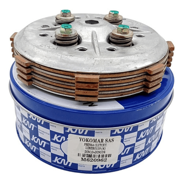 Centro Clutch Completo Libero-110 ((4 Discos)) // Knt //  1