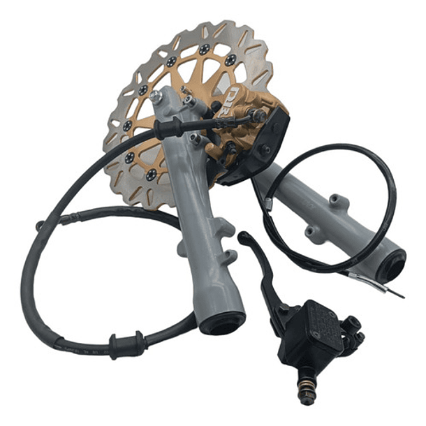 Frente Completo Con Disco Flotante Boxer-ct/ks Auteco // Knt 2